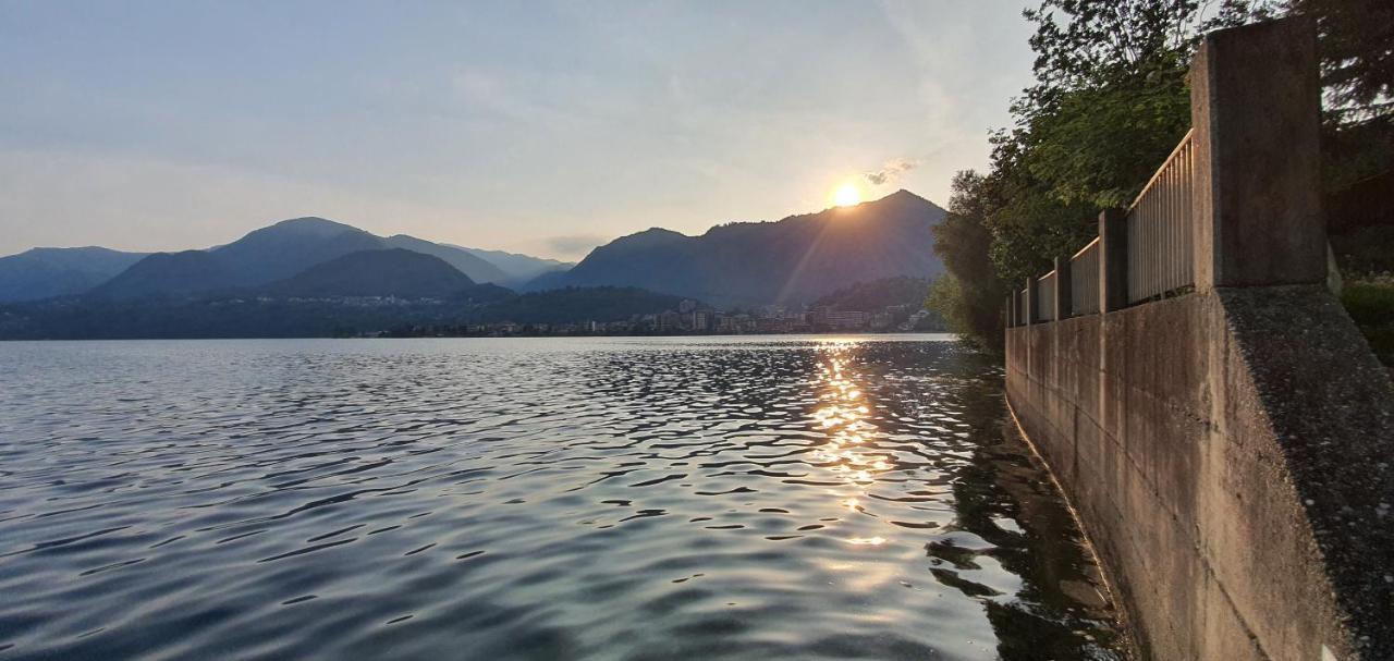 Beautiful Place A Lago D'Orta Mit Direktem Seezugang Omegna Exteriér fotografie